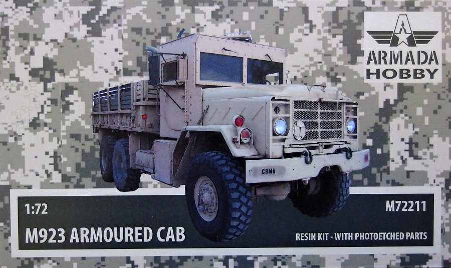 1/72 M923 Armoured Cab (resin kit & PE parts)