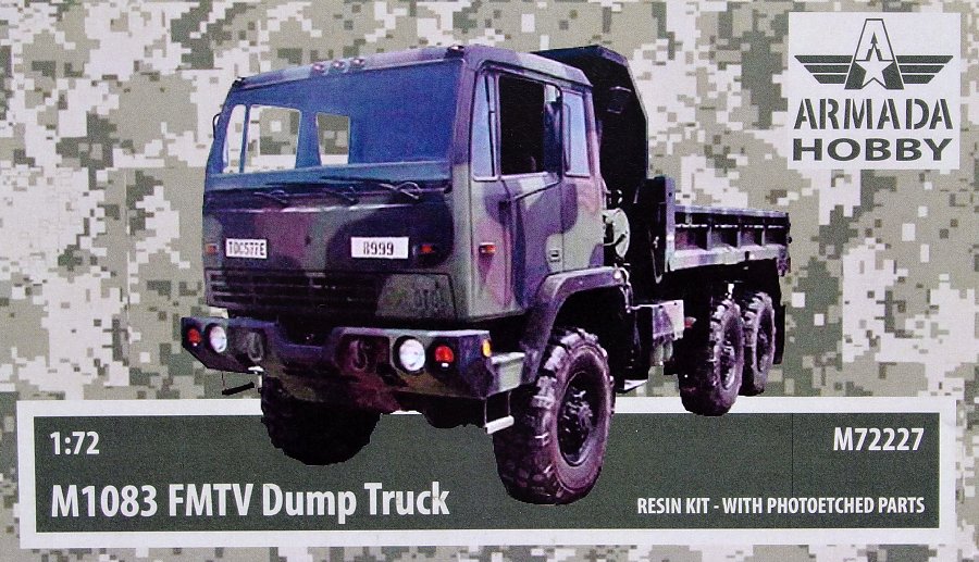 1/72 M1083 FMTV Dump Truck (resin kit & PE)