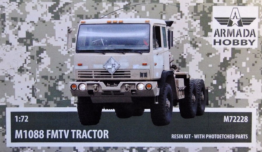 1/72 M1088 FMTV Tractor (resin kit & PE parts)