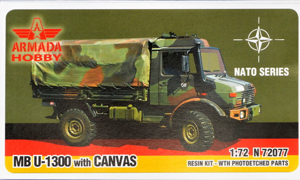 1/72 MB U1300 w/ canvas (resin kit & PE parts)