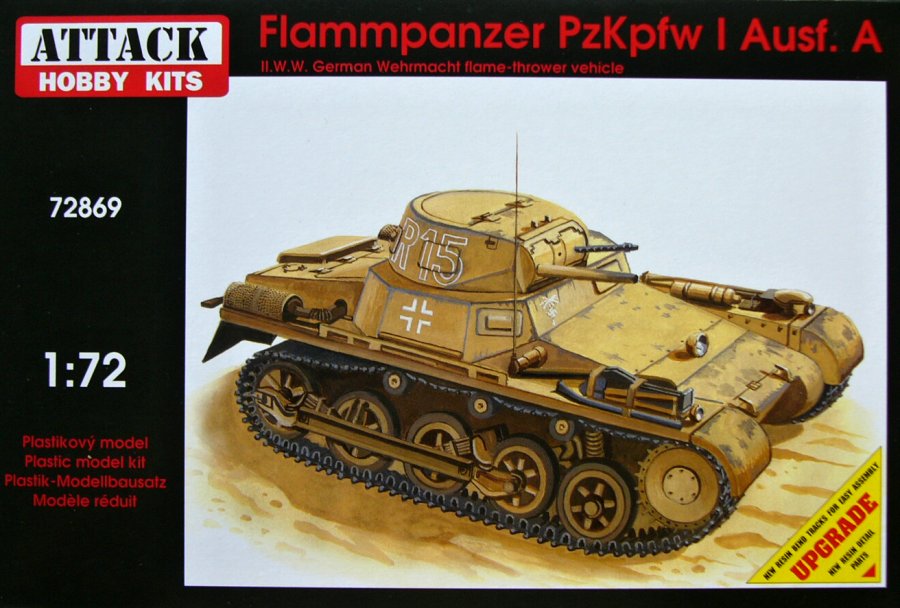 1/72 Flammpanzer PzKpfw I Ausf. A