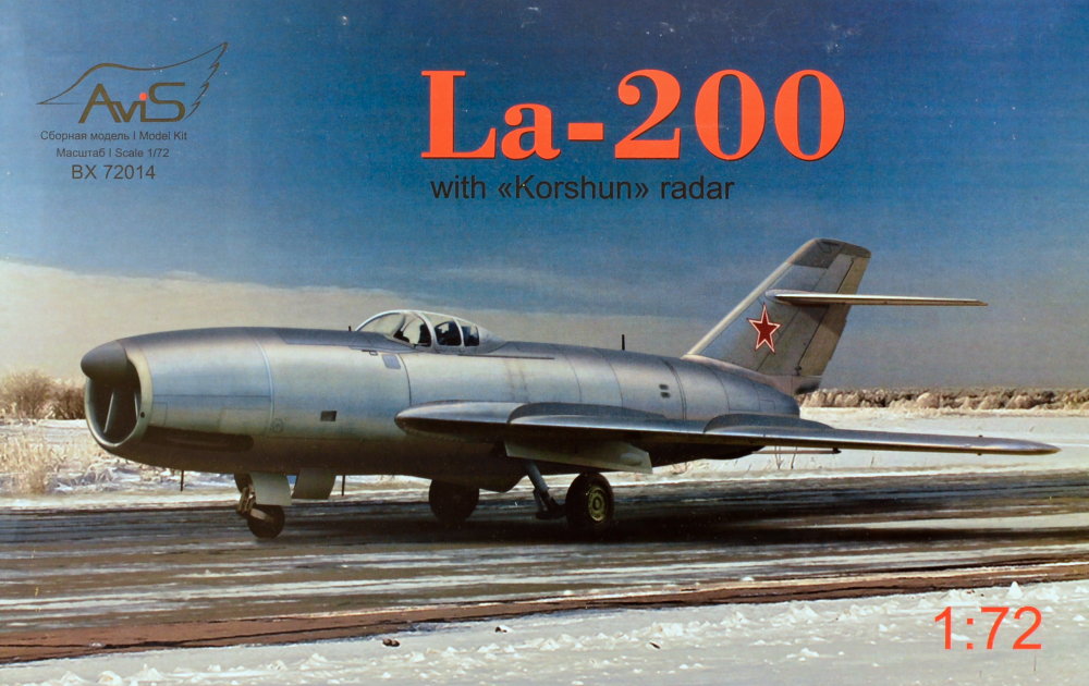 1/72 La-200 with Korshun radar