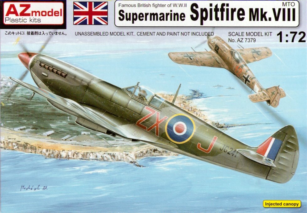 1/72 Supermarine Spitfire Mk.VIII (MTO)