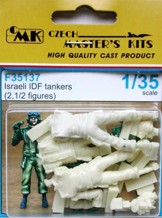 1/35 Israeli IDF tankers  (2,5 fig.)