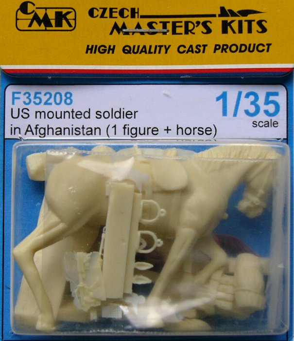 1/35 US soldier in Afghanistan (1 figure + horse)