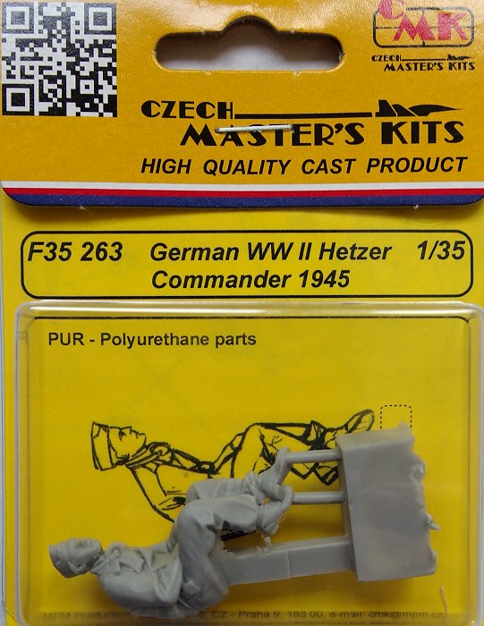 1/35 German Hetzer Commander 1945 (1 fig.)