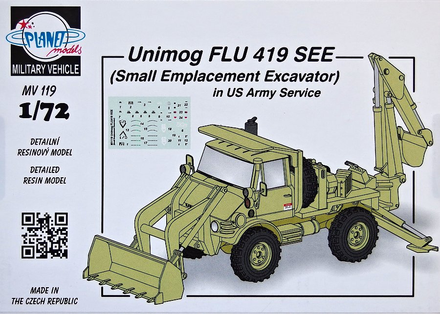 1/72 Unimog FLU 419 SEE in US Army Service