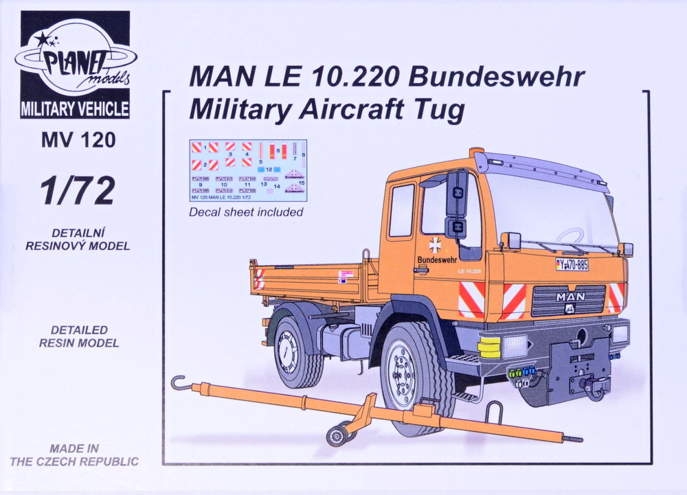 1/72 MAN LE 10.220 Bundeswehr Military Aircr.Tug