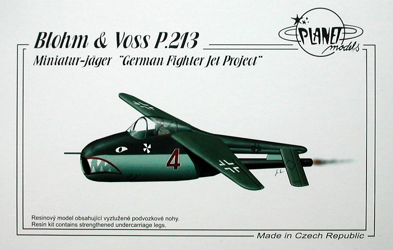 1/72 Blohm Voss P.213 Miniatur-jäger