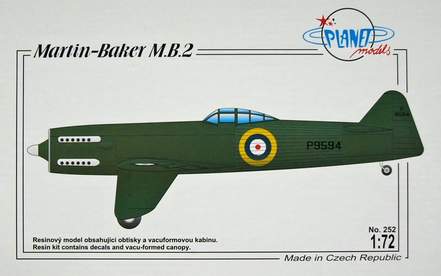 1/72 Martin Baker M.B.2