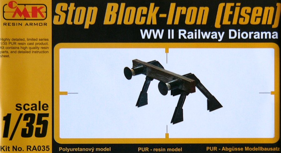 1/35 Stop Block-Iron (Eisen)  WWII