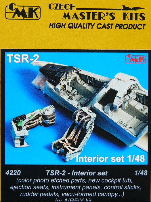 1/48 TSR-2  Interior set  (AIRFIX)