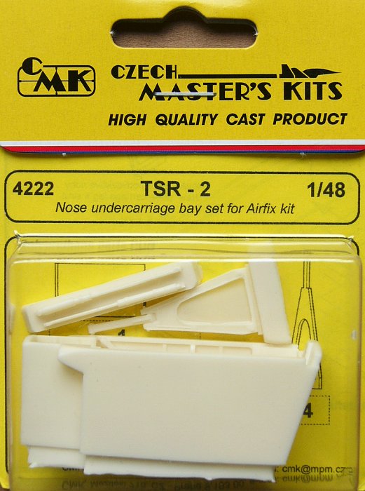 1/48 TSR-2  Nose Undercarriage bay set (AIRFIX)