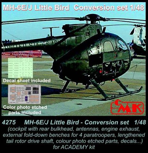 1/48 MH-6E/J Little Bird Conversion Set (ACAD)