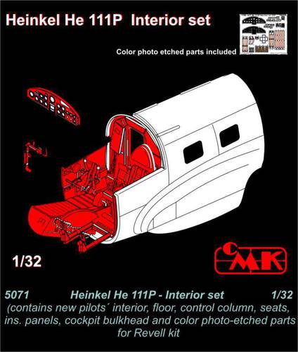 1/32 Heinkel He 111P - Interior set (REV)