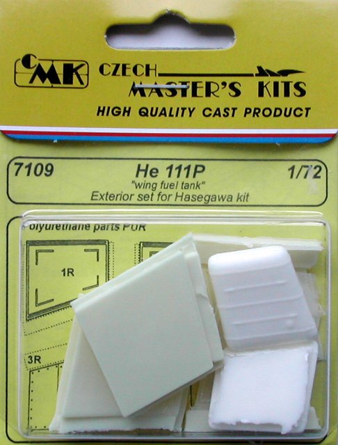 1/72 He 111P Fuel tank set  (HAS)