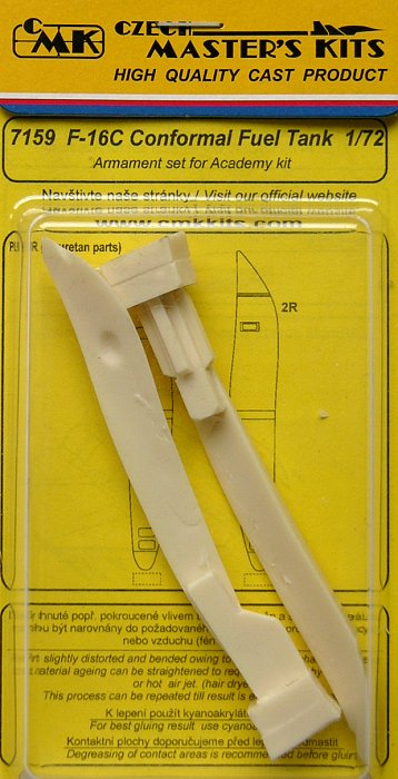 1/72 F-16C Conformal Fuel Tank (ACAD)