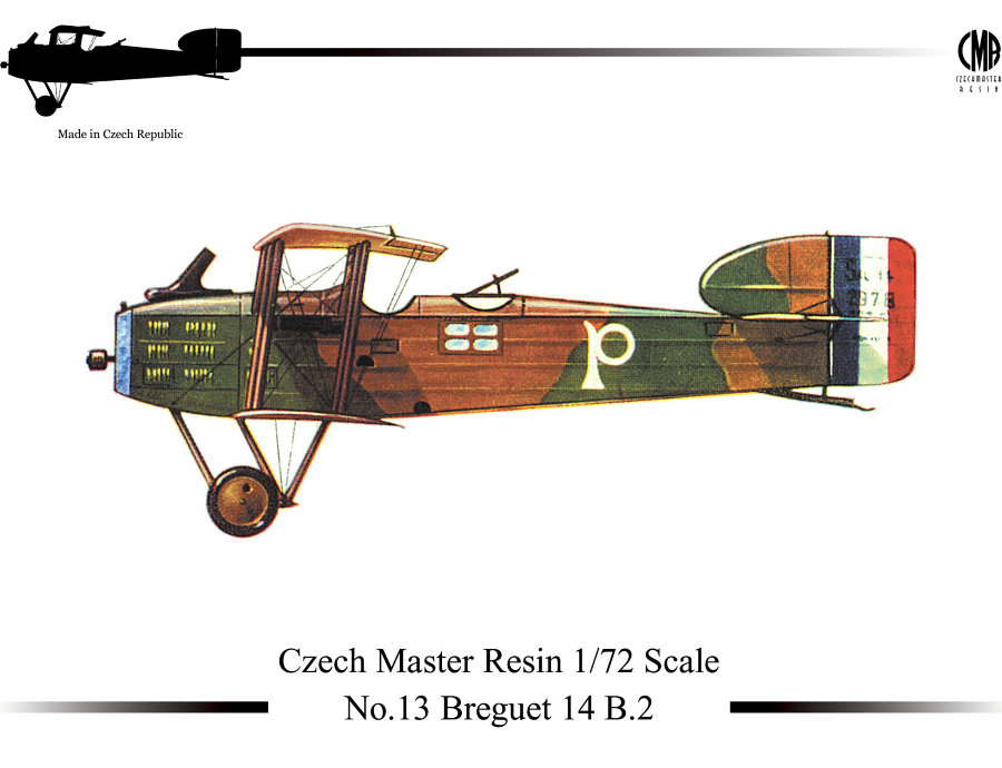 1/72 Breguet 14 B.2 