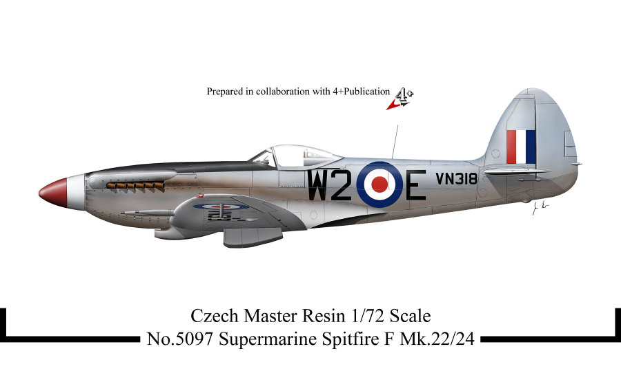 1/72 Spitfire F.22/F.24