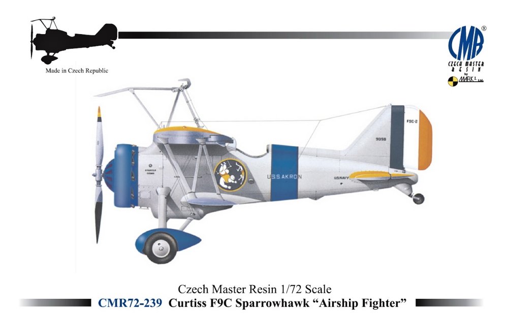 1/72 F9C Sparrowhawk 'Airship Fighter'