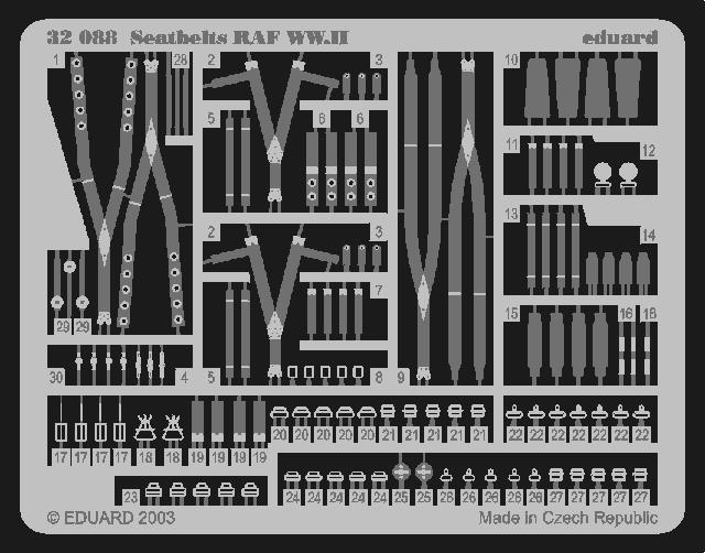 SET Seatbelts RAF WWII