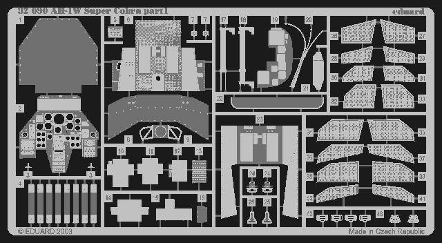 SET AH-1W Super Cobra Interior