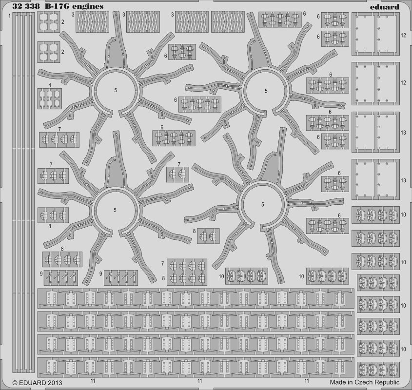 SET B-17G engines (HK MOD)