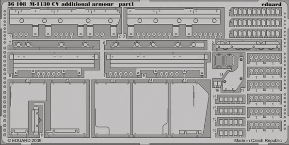 SET M-1130 CV additional armour (TRUMP)