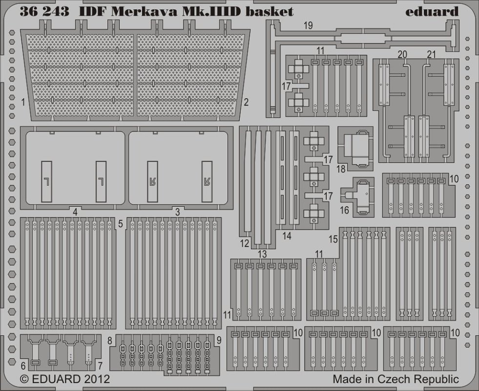 SET IDF Merkava Mk.IIID basket (MENG)