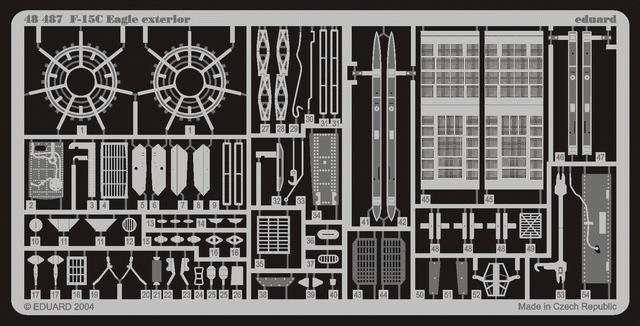 SET F-15C Eagle exterior (HAS)