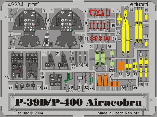 SET P-39D/P-400 Airacobra   (EDU)