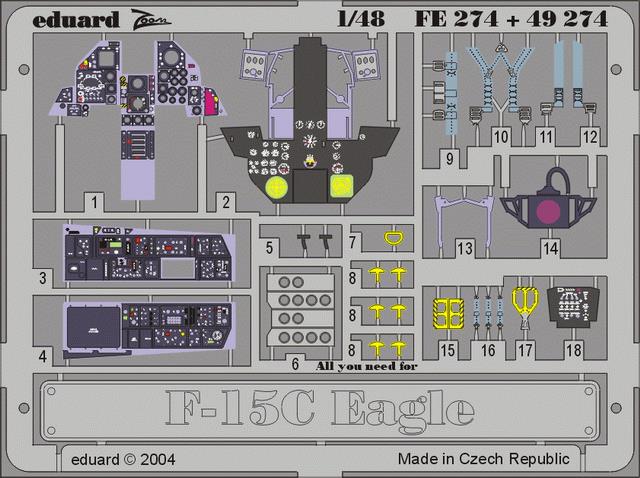 SET F-15C Eagle interior   (HAS)