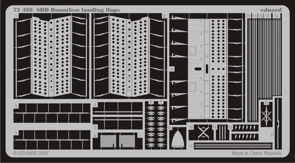 SET SBD Dauntless landing flaps (HAS)