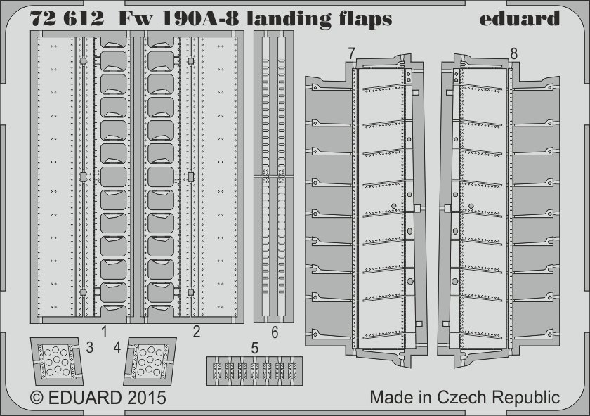 SET Fw 190A-8 landing flaps (EDU)