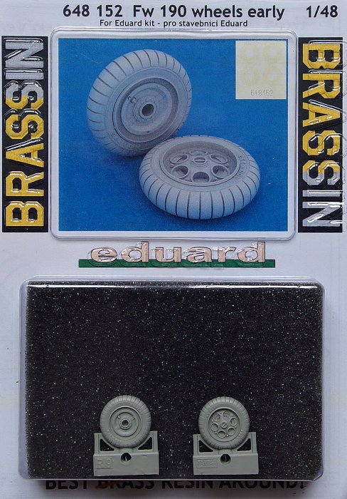 BRASSIN 1/48 Fw 190 wheels early (EDU)