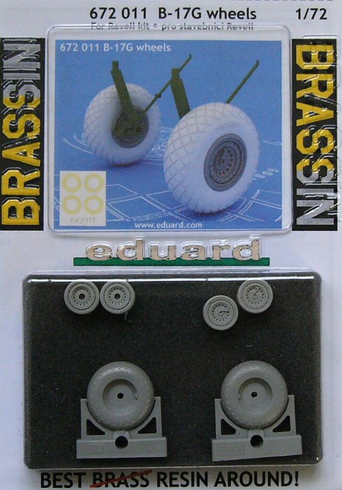 BRASSIN 1/72 B-17G wheels