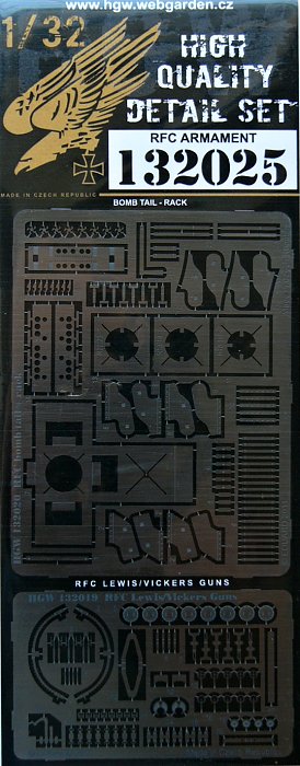 1/32 RFC Armament - 2pcs. (PE set)