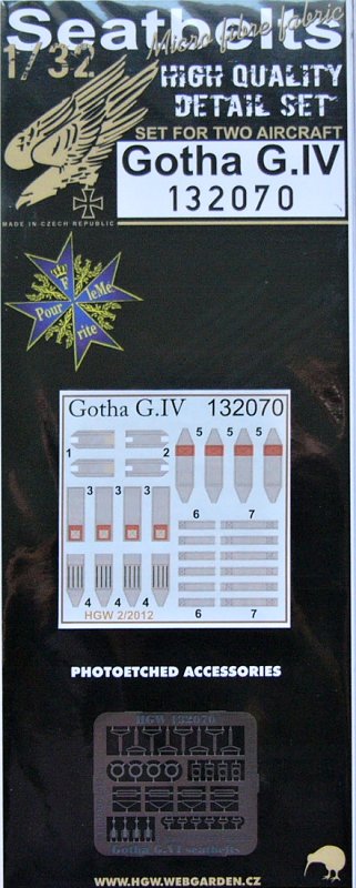 1/32 Seatbelts Gotha G.IV