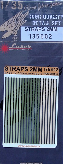 1/35 STRAPS - 2mm (laser) Vol.1