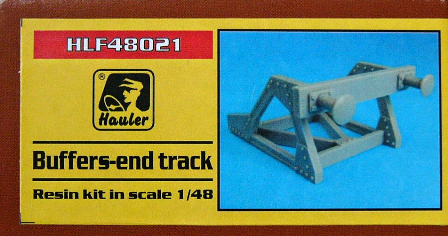 1/48 Buffers-end track  (resin kit)