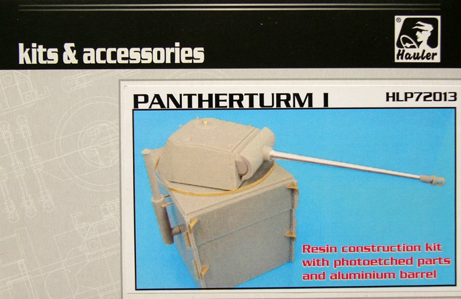 1/72 Pantherturm I (stahluntersartz)