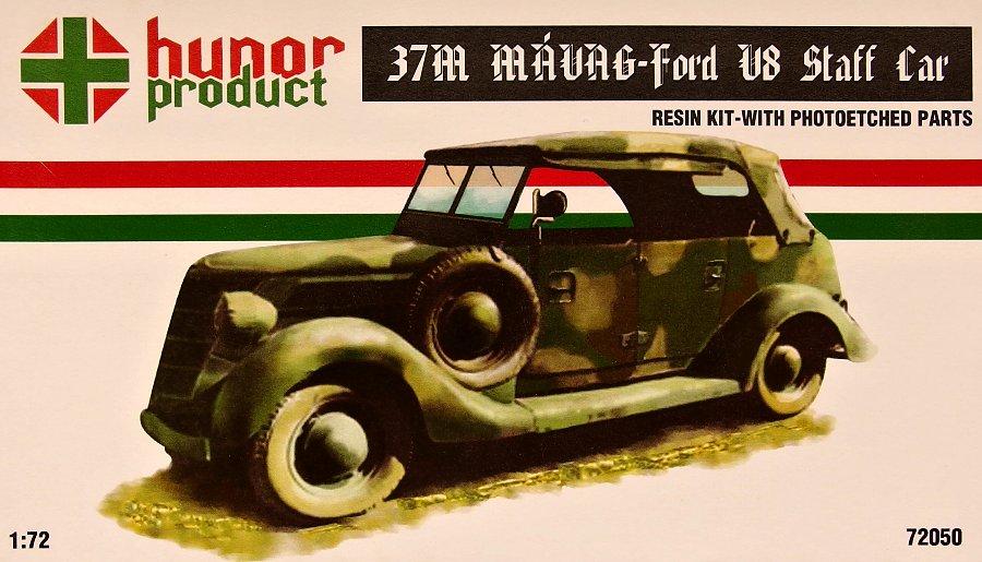 1/72 37M Mávag Ford V8 Staff Car (incl. PE set)