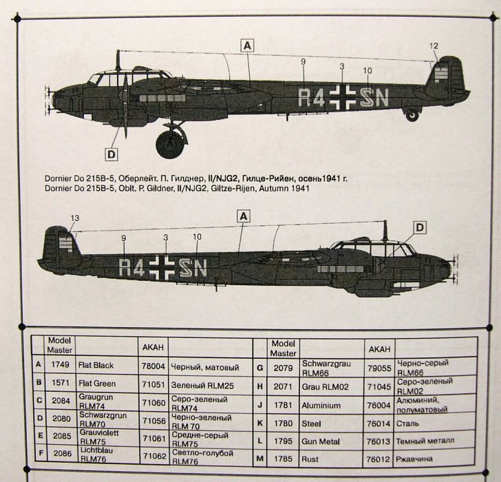 Modelimex Online Shop 1 72 Do 215b 5 Wwii German Night Fighter Váš