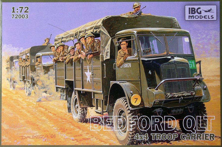 1/72 Bedford QLT 4x4 Troop Carrier