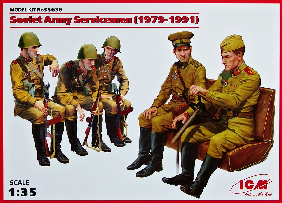 1/35 Soviet Army Servicemen 1979-1991 (5 fig.)