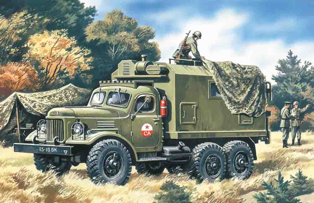 1/72 ZIL 157 Command Post