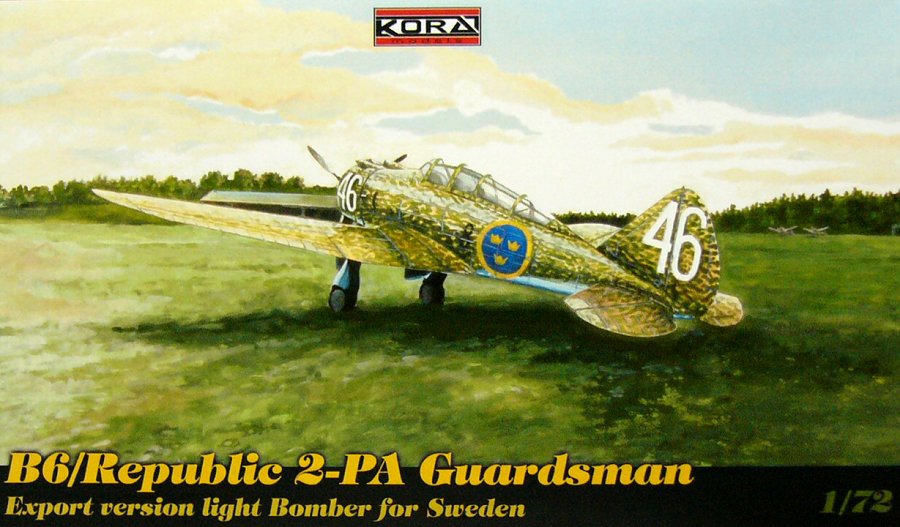 1/72 B6/Republic 2-PA Guardsman (Sweden)