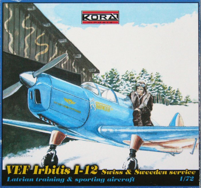 1/72 VEF Irbitis I-12 Swiss & Swedish service