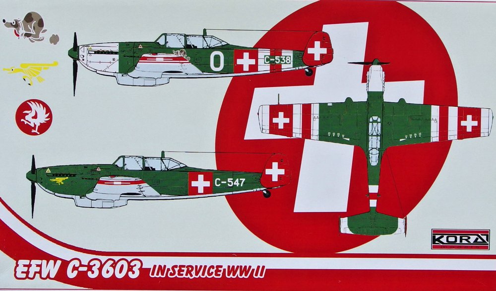 1/72 EFW C-3603 in Swiss Service WWII