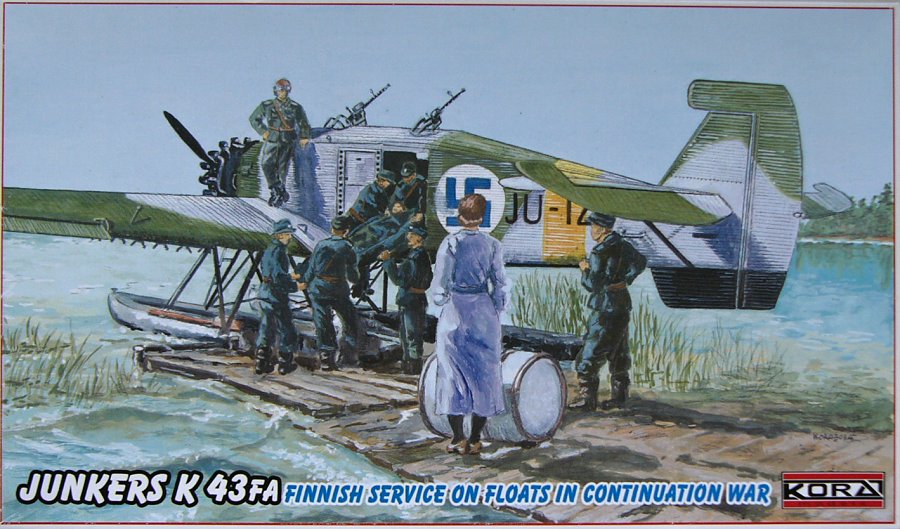 1/72 Junkers K 43FA Floats (Finnish Service)